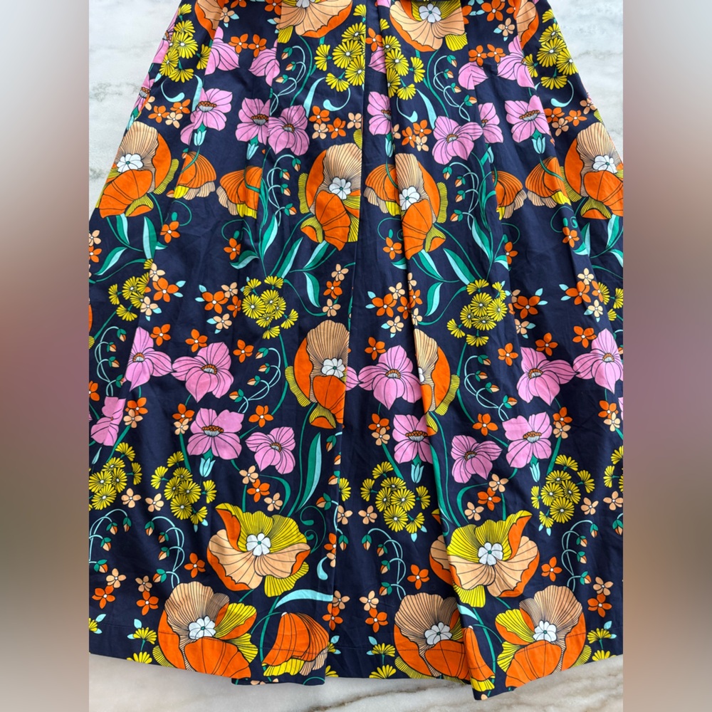 Anthropologie Women’s Corey Lynn Calter Kyla Paperbag Midi Skirt Size M - Picture 7 of 16